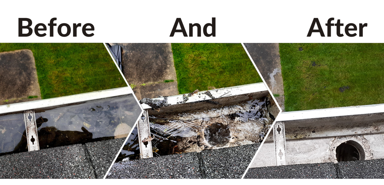 Gutter Cleaning in South Jersey Ambuck Services of South Jersey